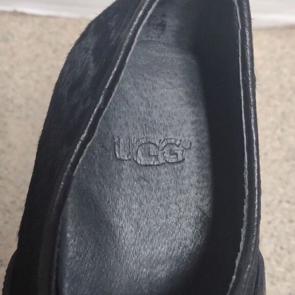 👍 Rare Vintage Y2K UGG Booties Heels Size 9 Dancer 4.5" A8 - Picture 8 of 11